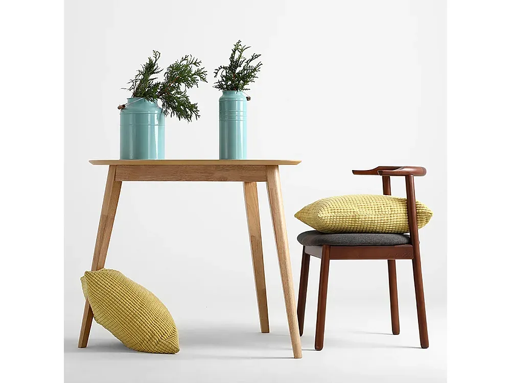 Samt Esszimmerstuhl in Grün