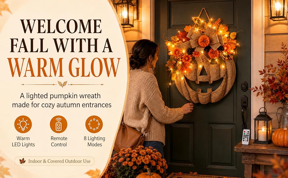 Pumpkin Wreath
