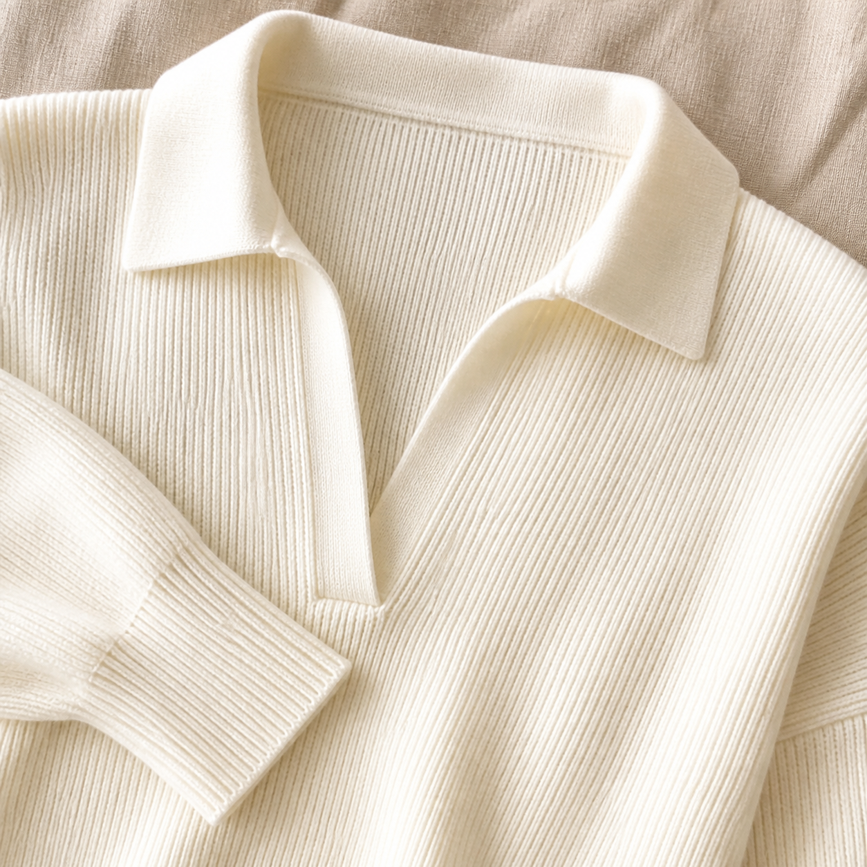 Close-up of the product fabric and construction