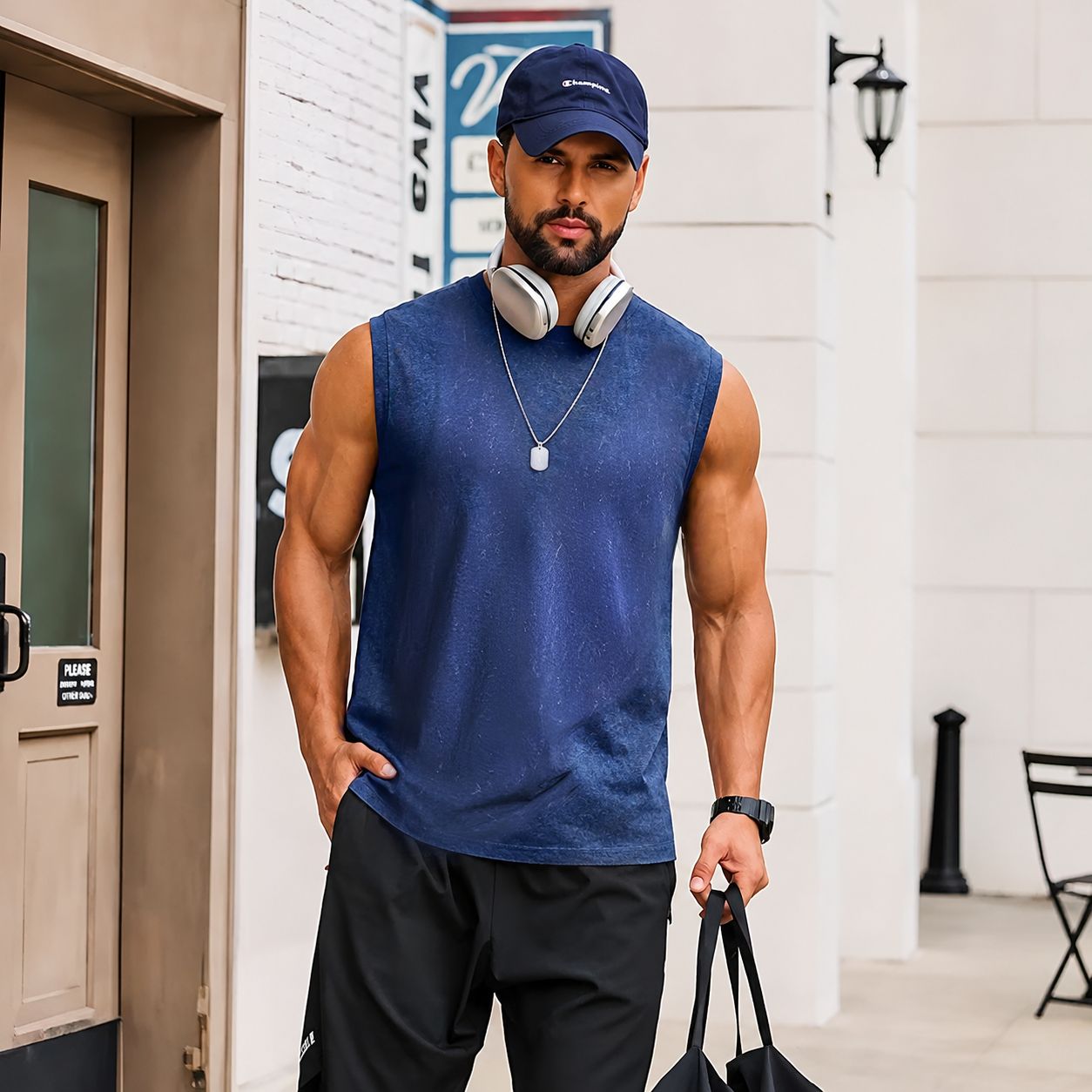 Men's summer casual vest top