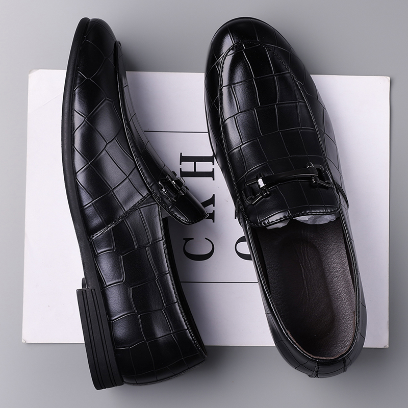 Men's Fashion Calfskin Leather Shoes