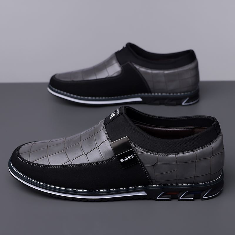 Men's Fashion Calfskin Leather Shoes
