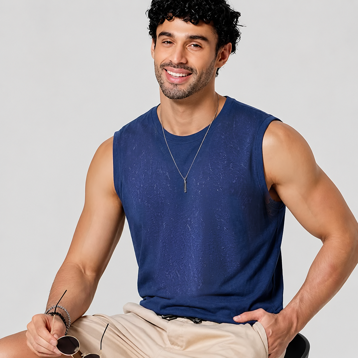 Men's summer casual vest top