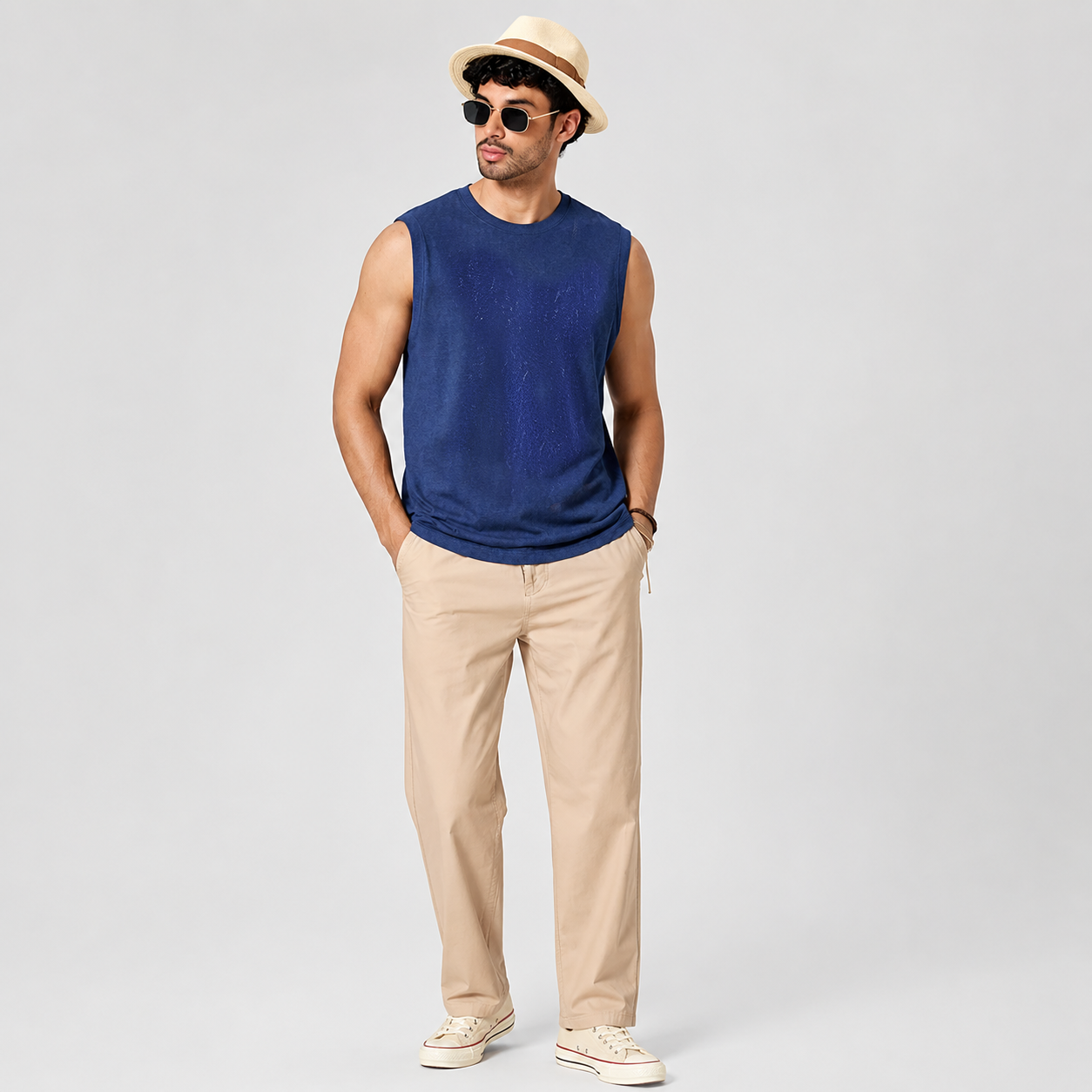 Men's summer casual vest top