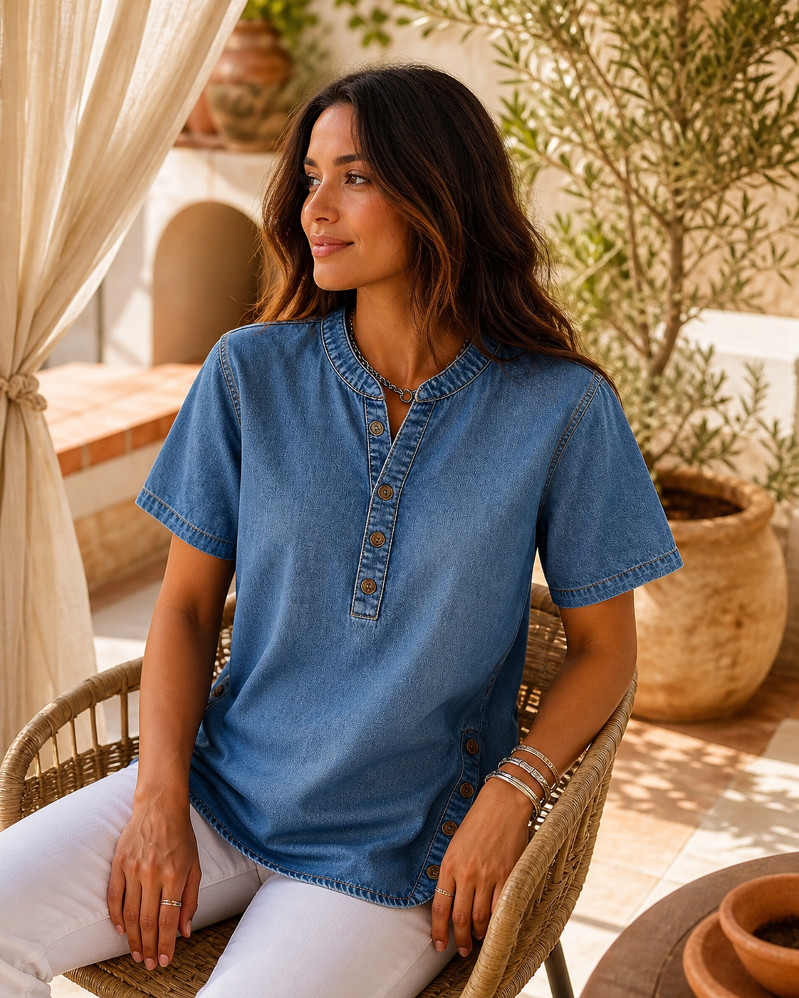 Auraxedit tees and short sleeves collection campaign based on store clothing