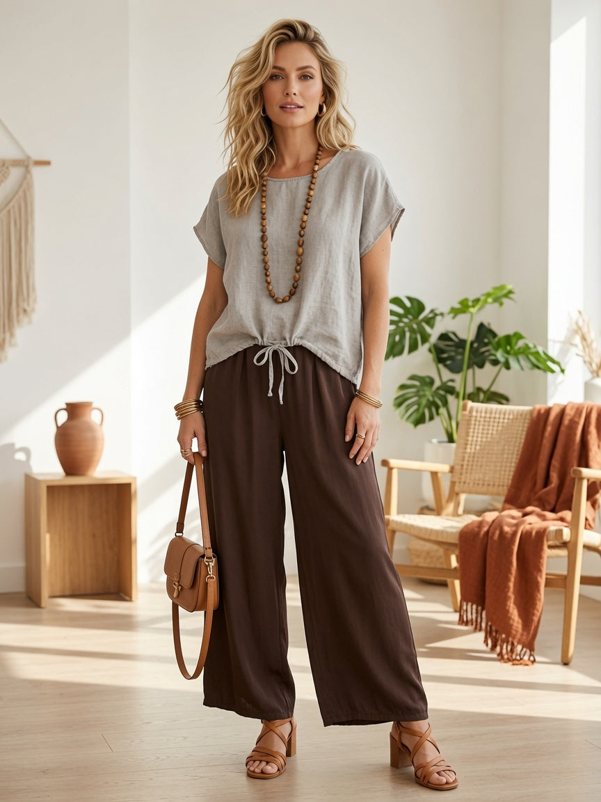 100% Linen Blouse