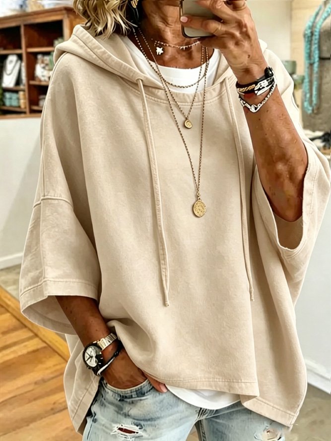 New Arrivals🔥Women's Loose Casual Hooded Sweatshirt