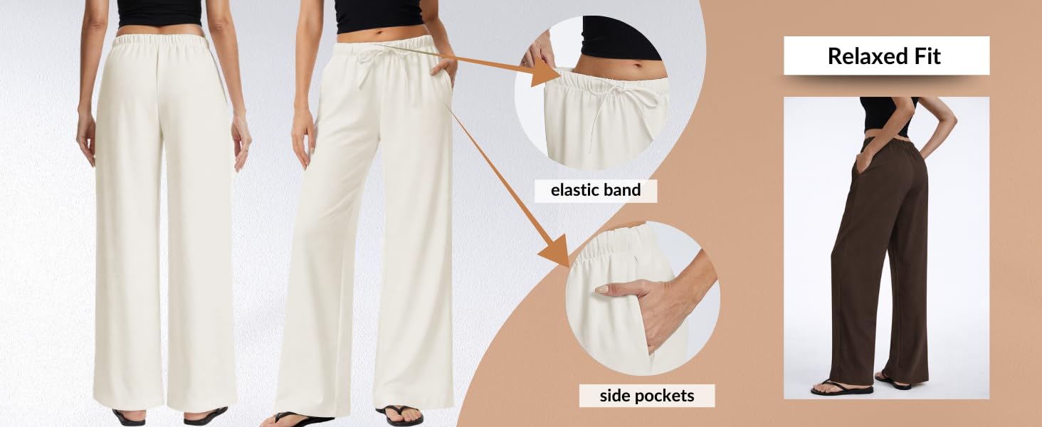 crepe pants