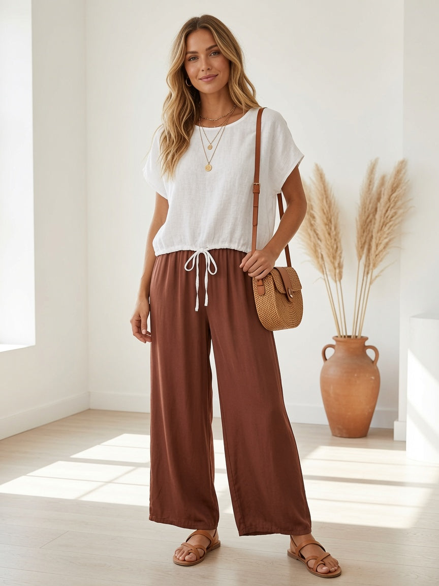 100% Linen Blouse