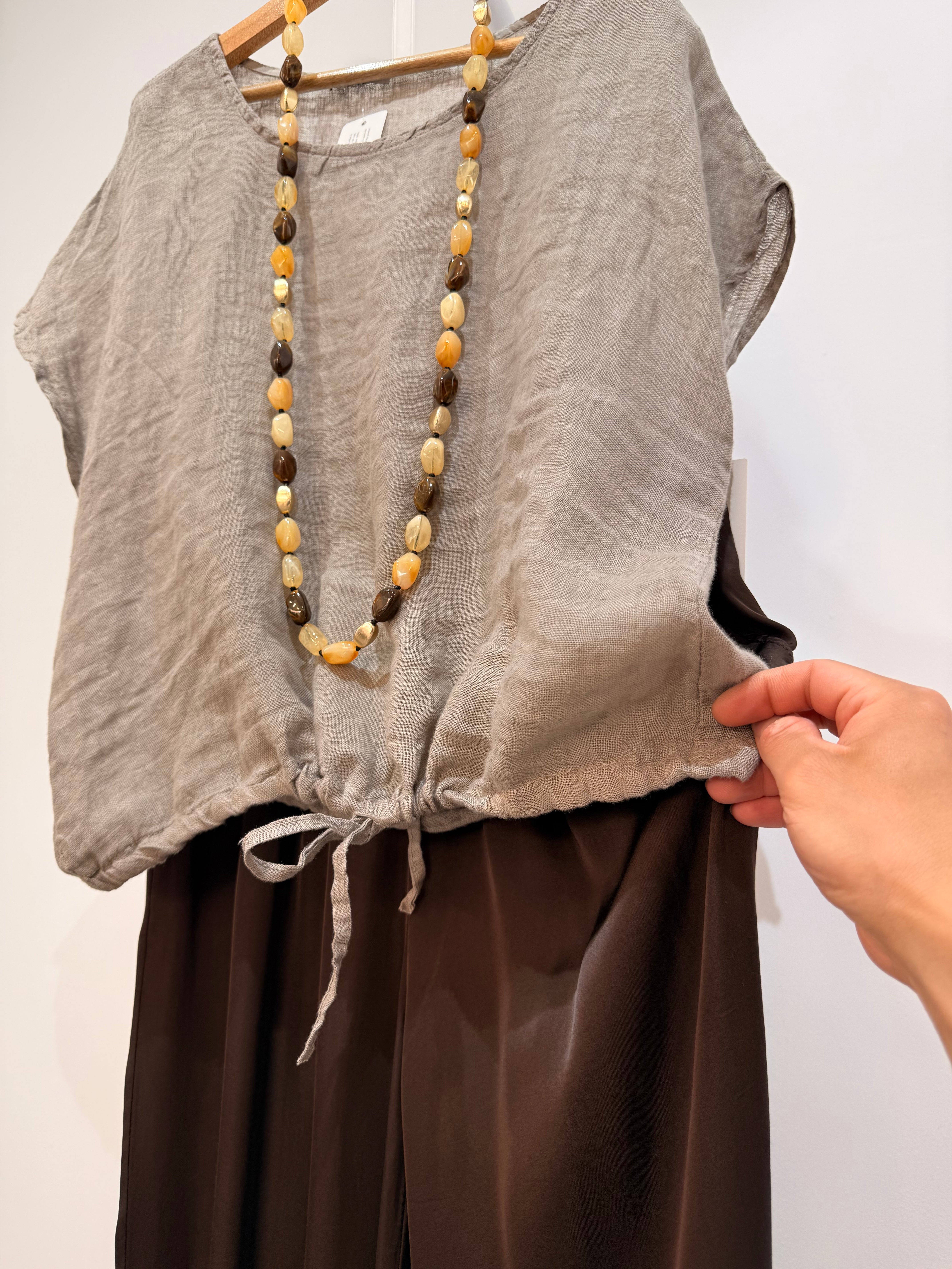 100% Linen Blouse