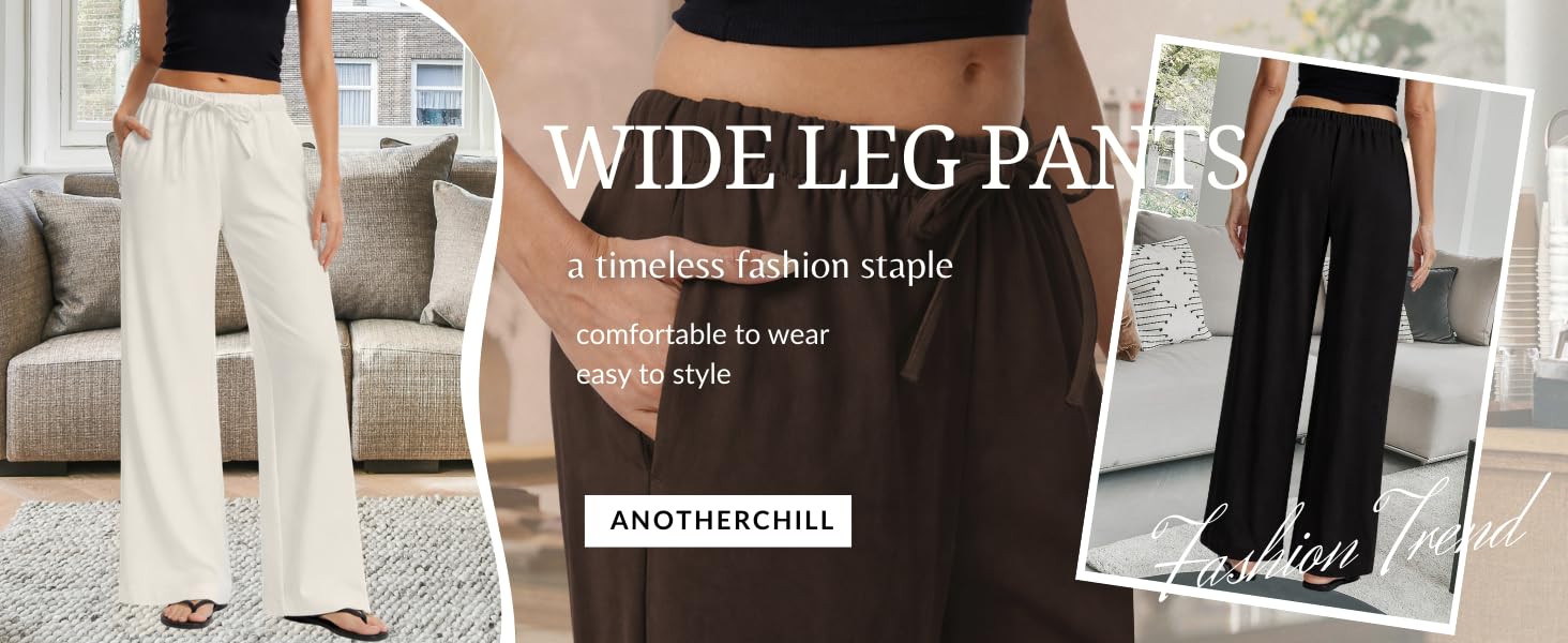 wide leg pants