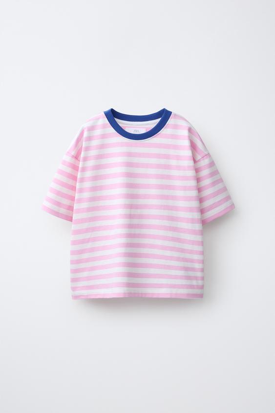 HEAVY WEIGHT STRIPED T-SHIRT