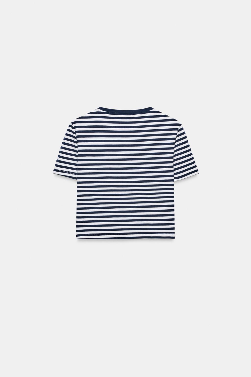 CROPPED SHORT SLEEVE T-SHIRT