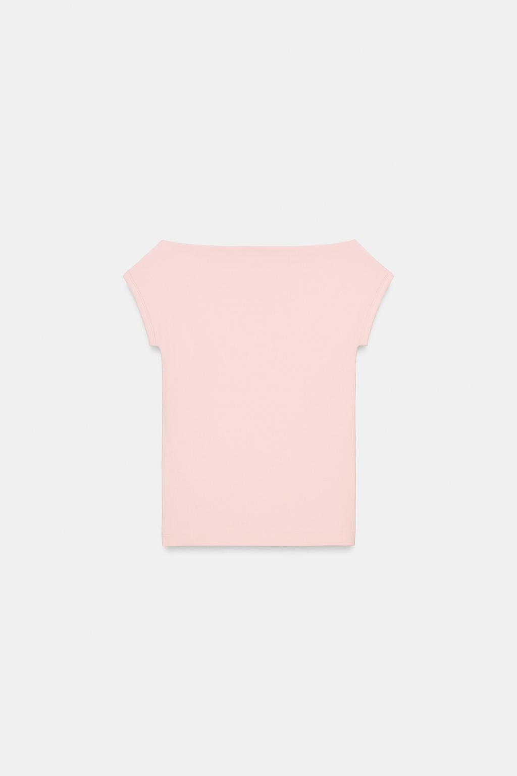 BOAT NECK T-SHIRT