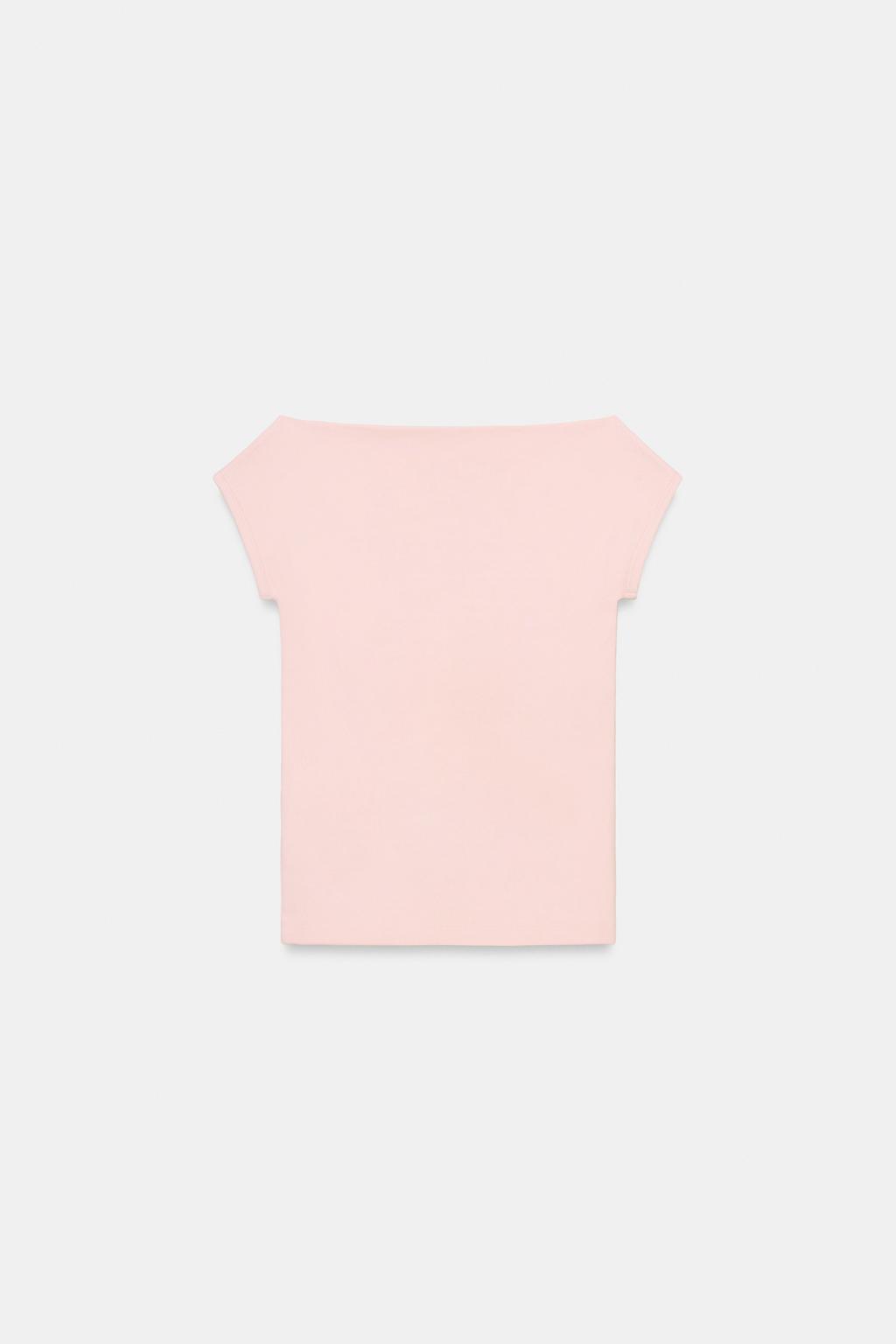 BOAT NECK T-SHIRT