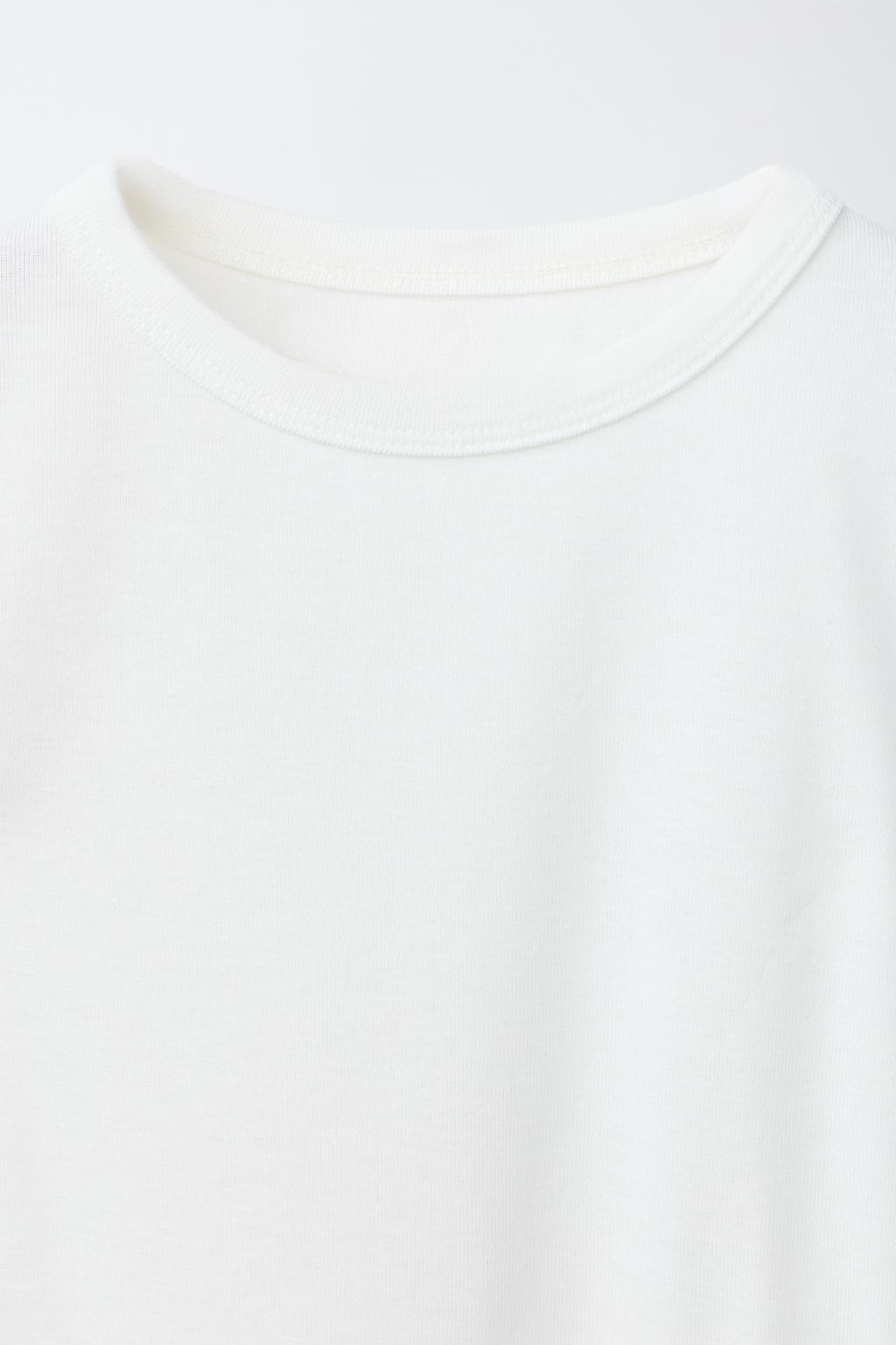 T-SHIRT WITH MODAL CUT-OUT BOWS