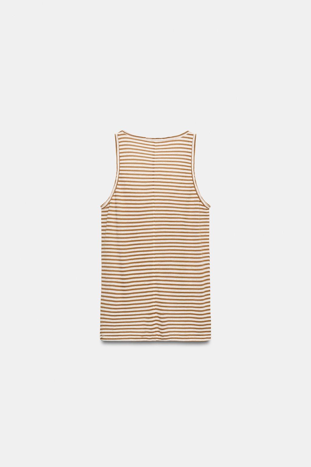 STRIPED RUSTIC T-SHIRT