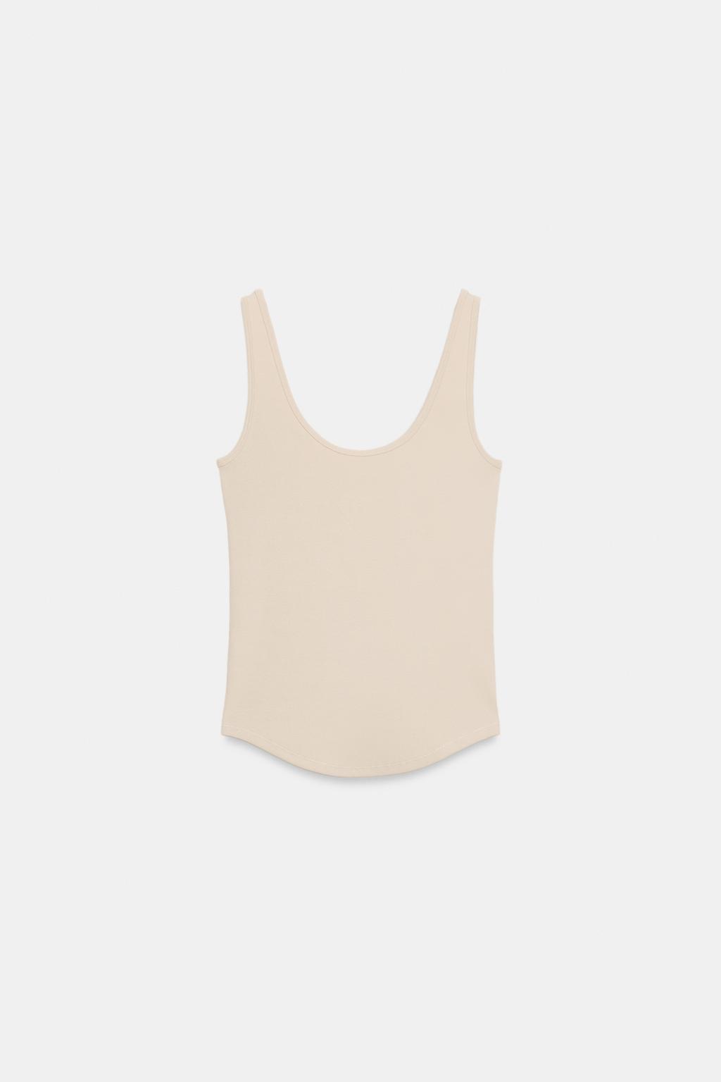 COTTON VEST TOP