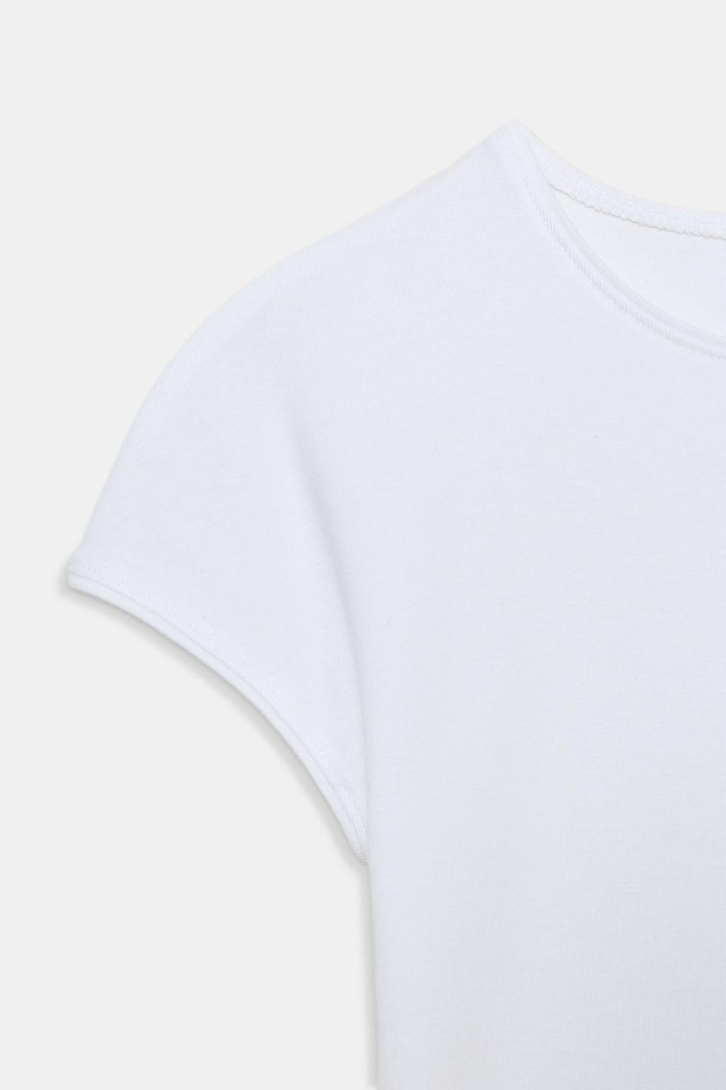CROPPED SHORT SLEEVE T-SHIRT