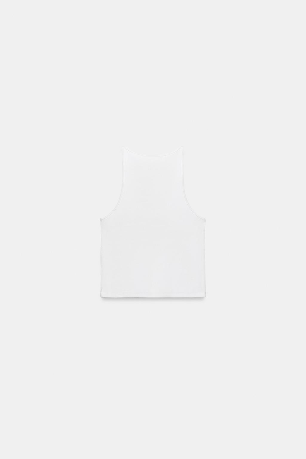 RIBBED CROP TOP