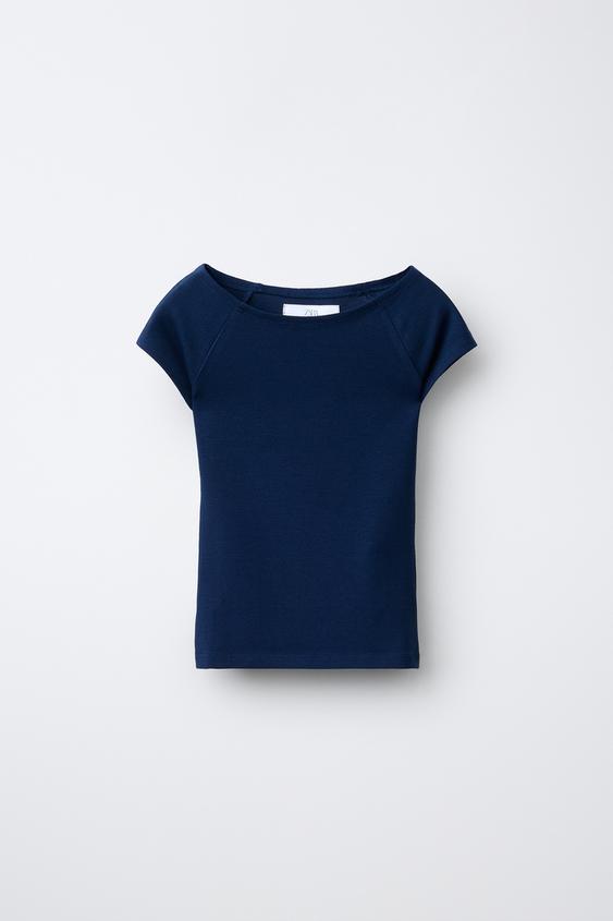 PLAIN T-SHIRT WITH MODAL