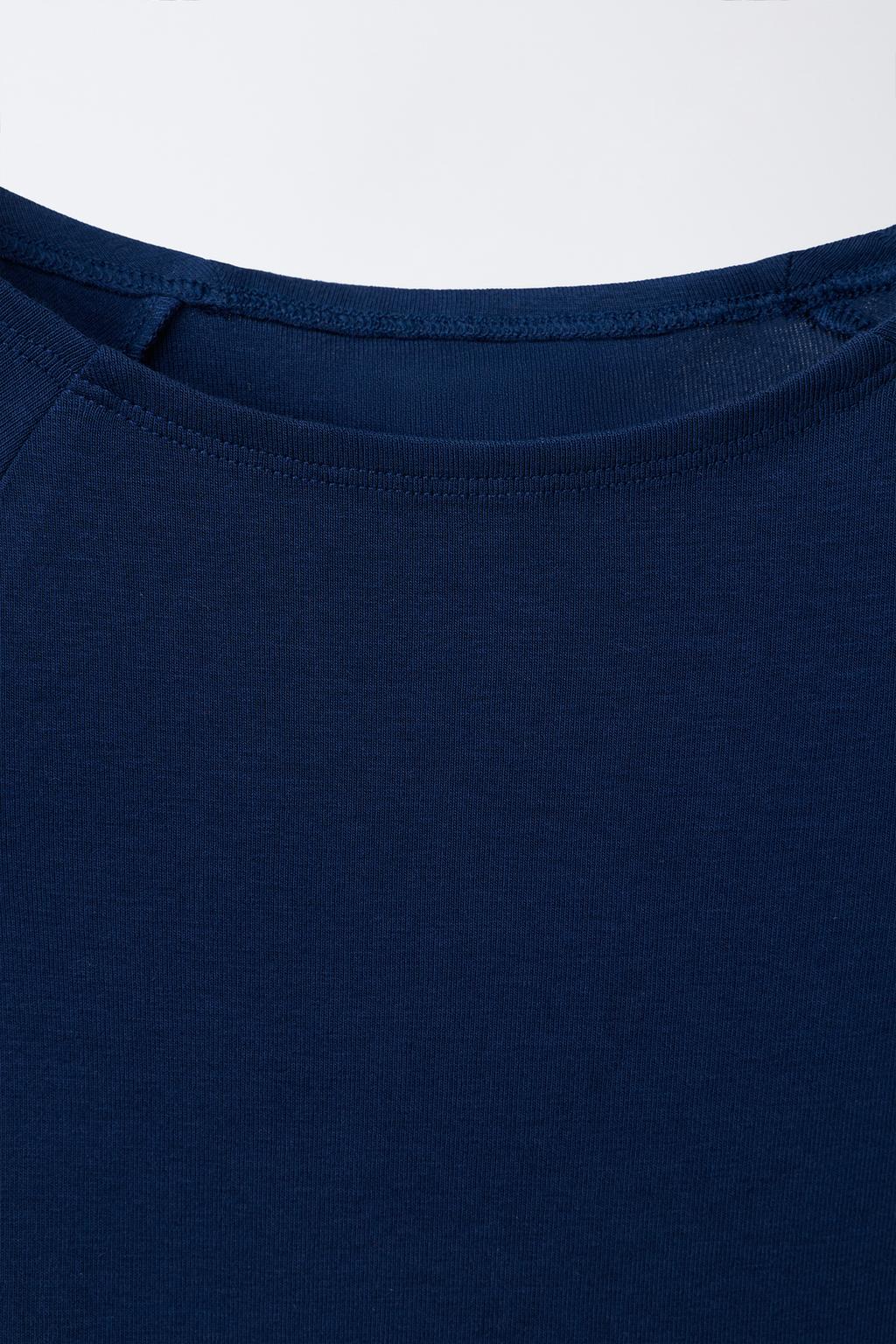 PLAIN T-SHIRT WITH MODAL
