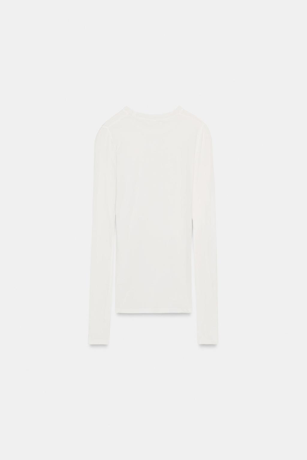 COTTON LONG SLEEVE T-SHIRT