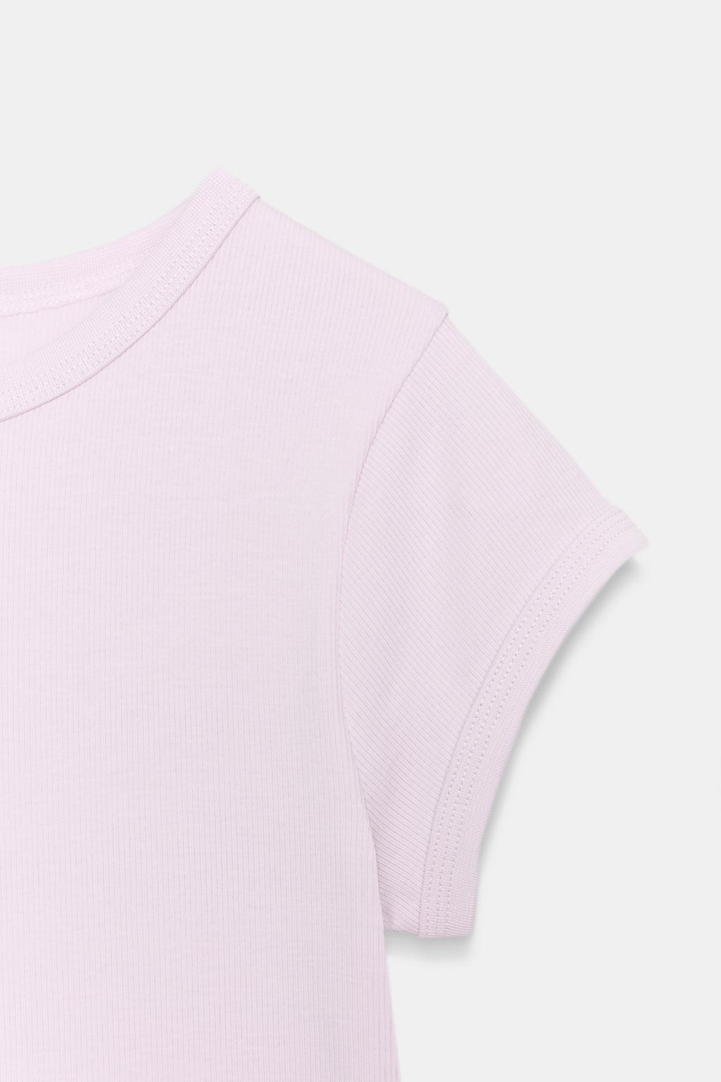 SHORT SLEEVE RIB T-SHIRT