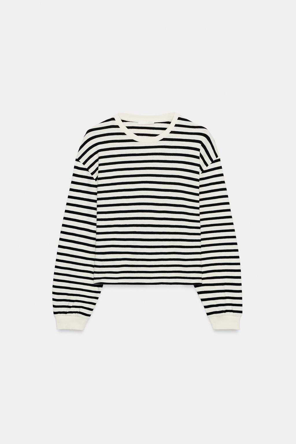 LONG SLEEVE STRIPED T-SHIRT