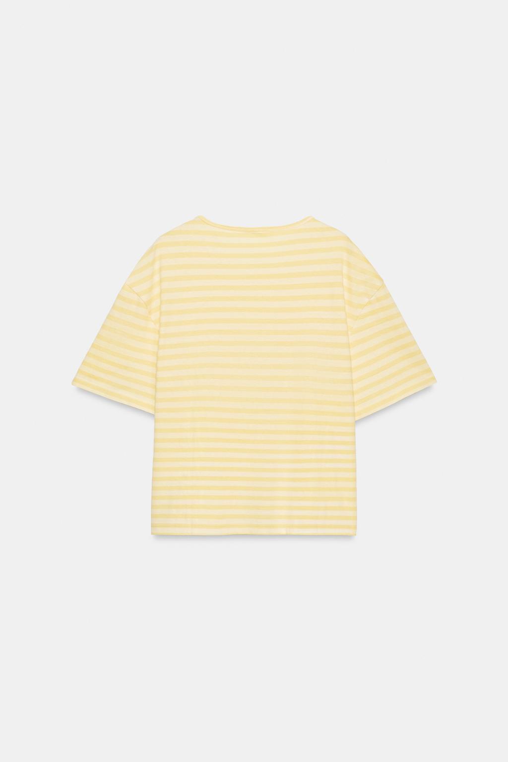 STRIPED SHORT SLEEVE T-SHIRT