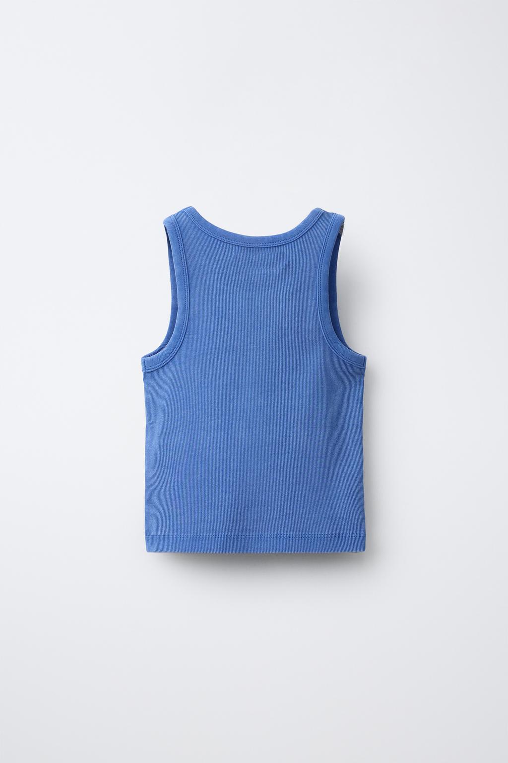 RIBBED RACERBACK TOP