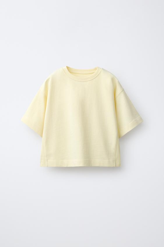 PLAIN HEAVY JERSEY T-SHIRT