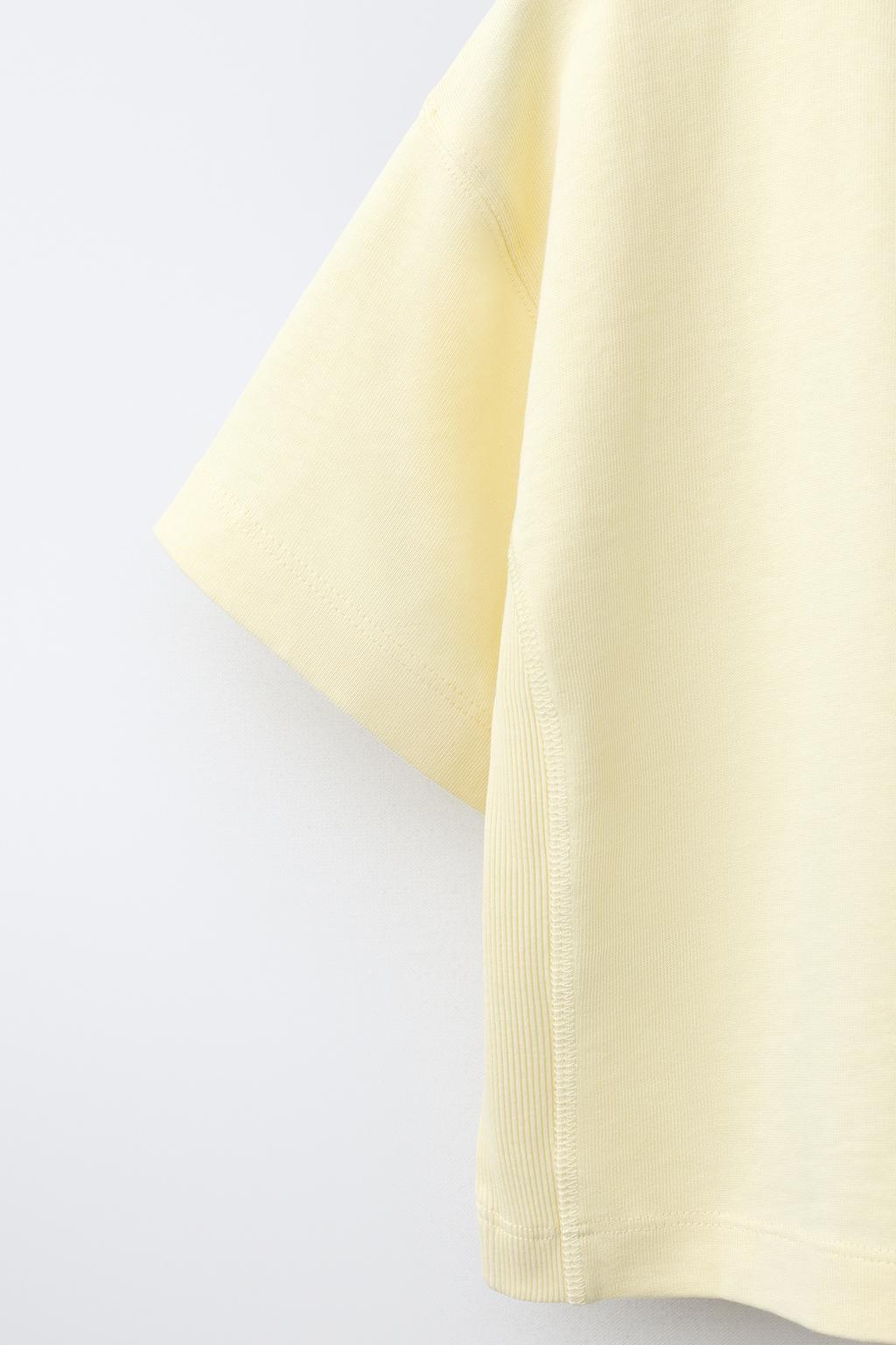 PLAIN HEAVY JERSEY T-SHIRT