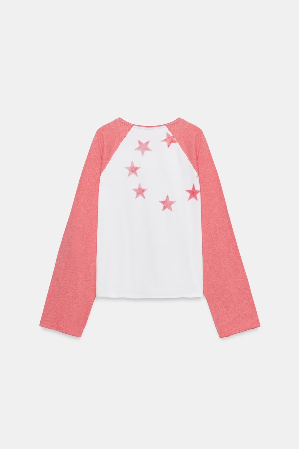 OVERSIZE SLUB KNIT RAGLAN SLEEVE T-SHIRT