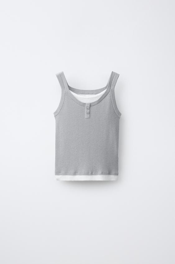 DOUBLE RIBBED T-SHIRT