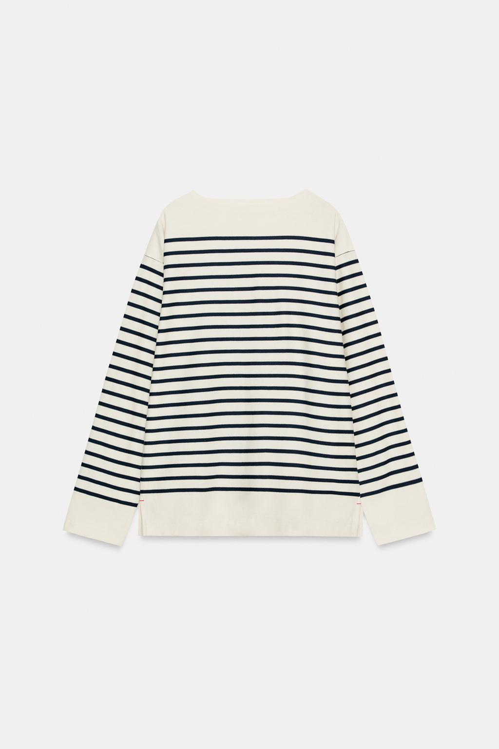 STRIPED LONG SLEEVE T-SHIRT