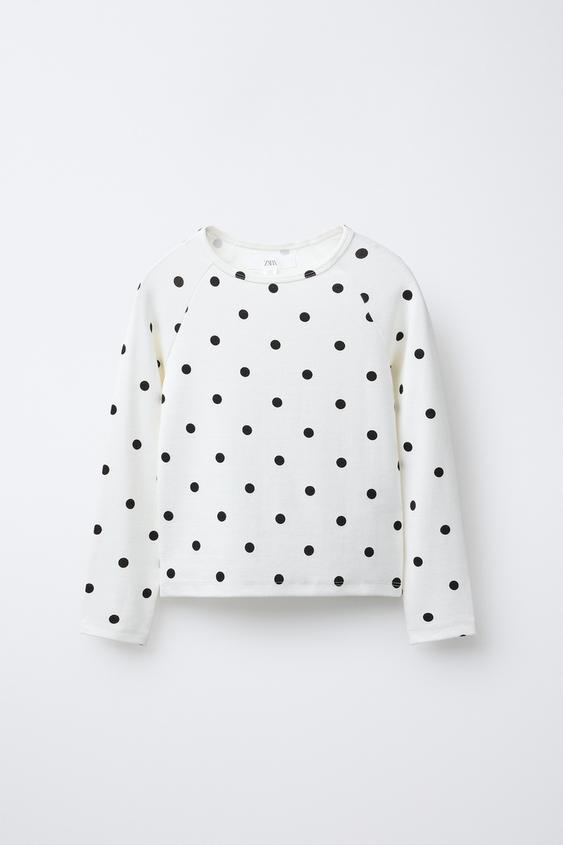 POLKA DOT T-SHIRT WITH MODA