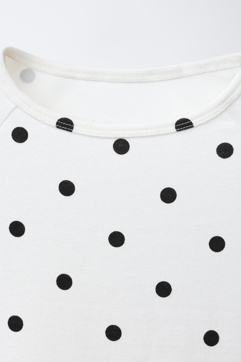 POLKA DOT T-SHIRT WITH MODA