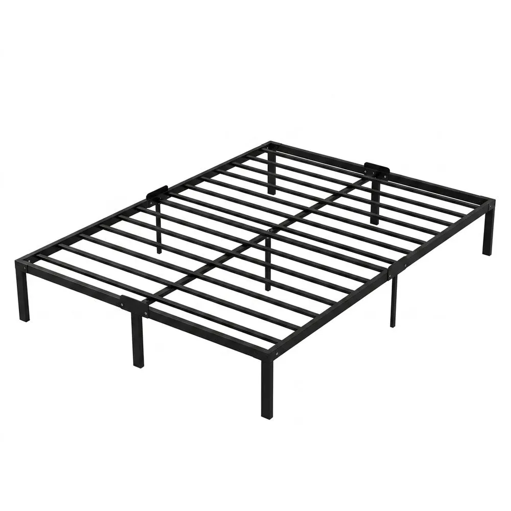 Estructura de Cama 160 x 200 cm Resistente y Fácil Montaje