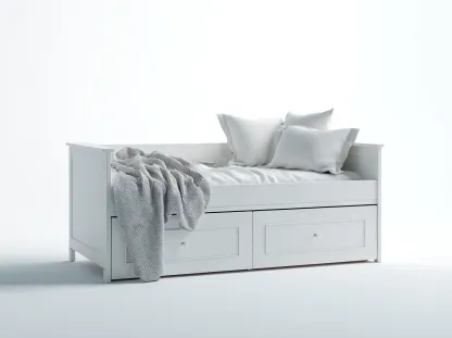 Sofa z funkcją spania-drewno-tkanina-212x96x88 cm-biały-nowoczesny-Midorvaroom