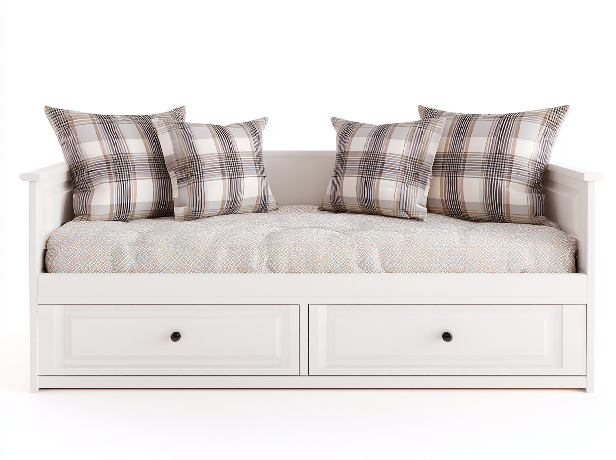 Sofa z funkcją spania-drewno-tkanina-215x96x90 cm-biały-beżowy-skandynawski-Midorvaroom