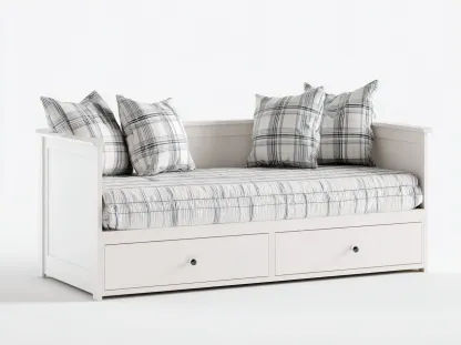 Sofa z funkcją spania-drewno-tkanina-214x98x90 cm-biały-szary-minimalistyczny-Midorvaroom