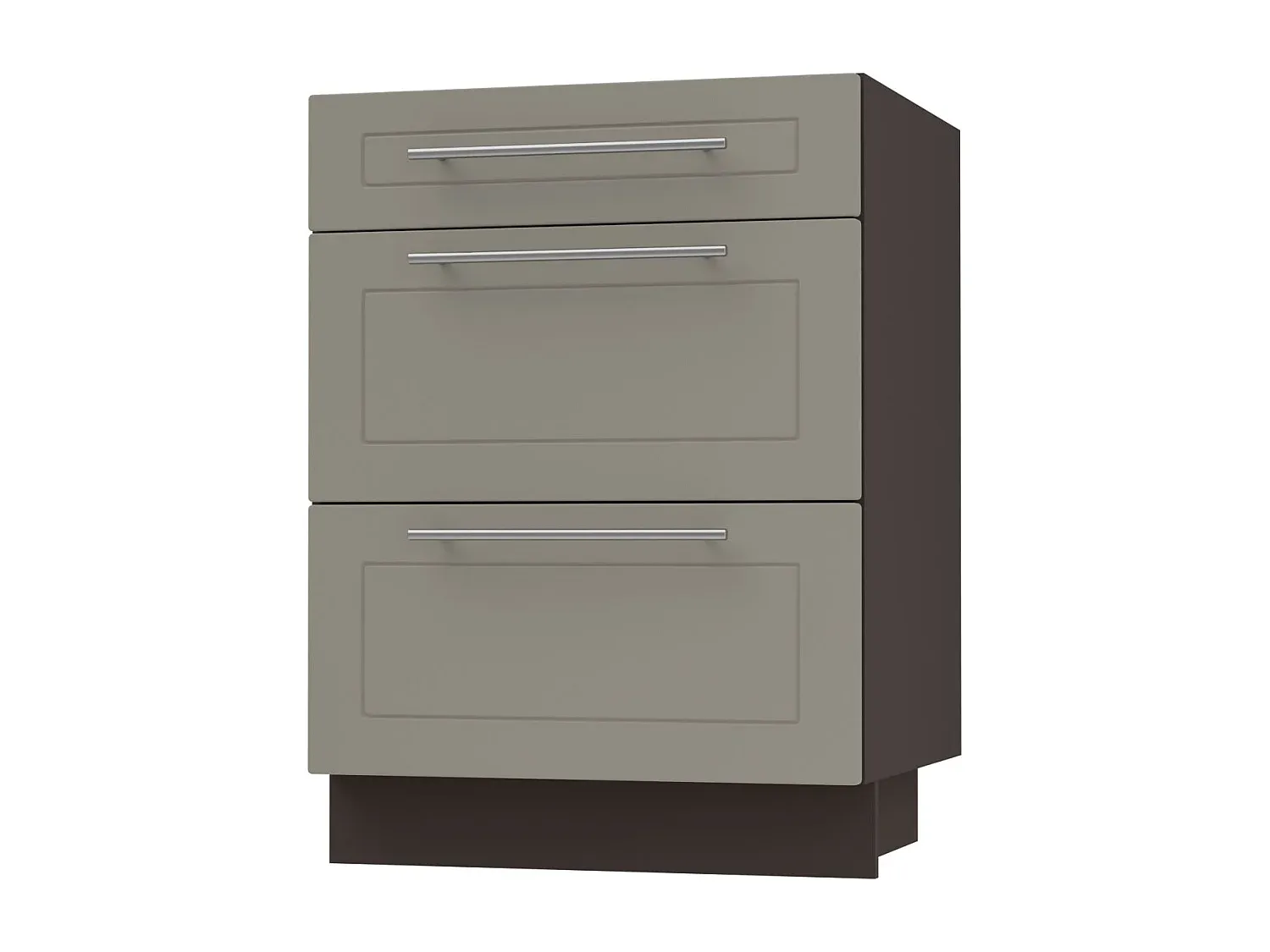 Moderner Schubladenschrank, 60 cm Breite