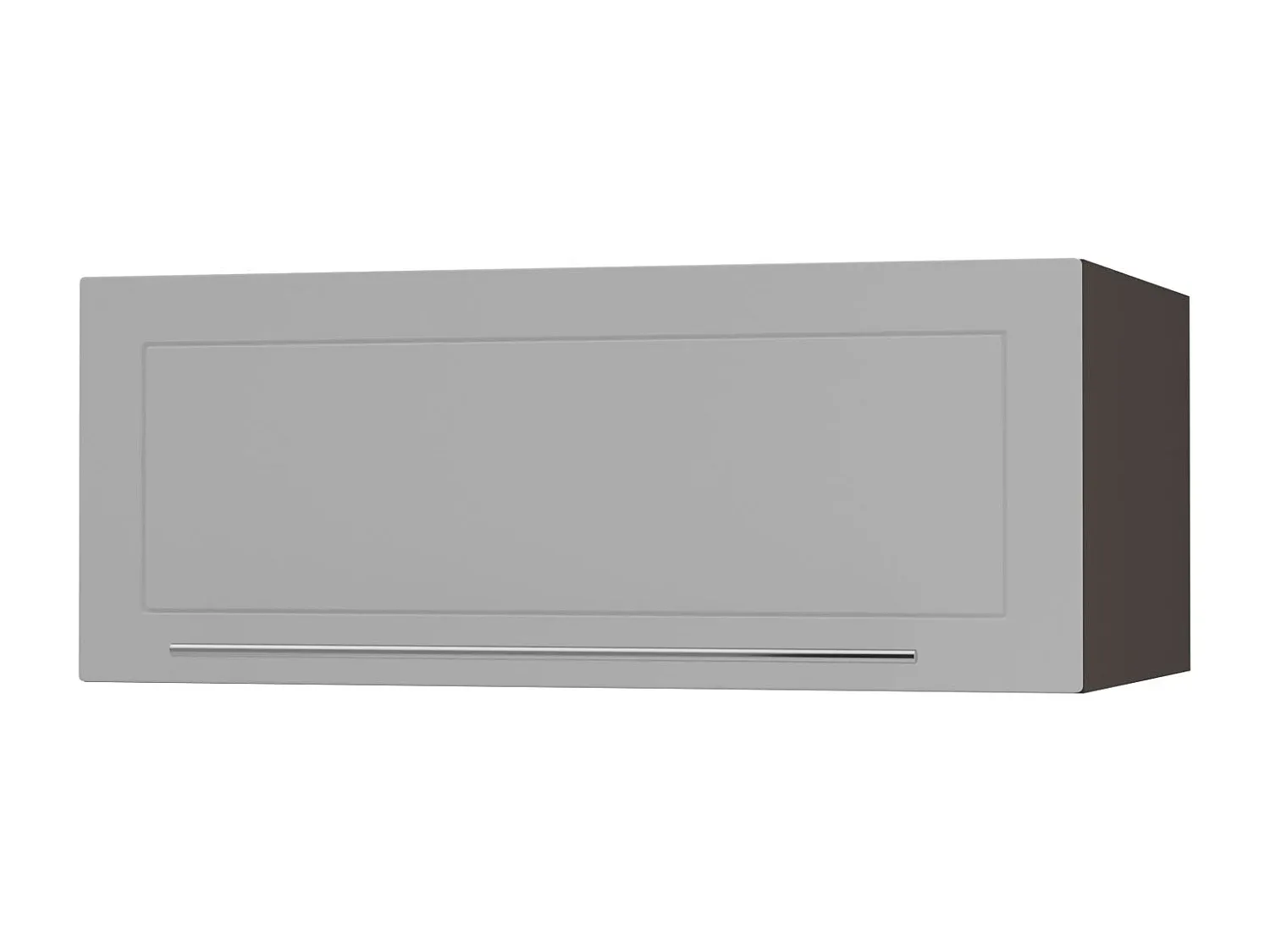 Küchenschrank in Staubgrau Matt und Lavagrau