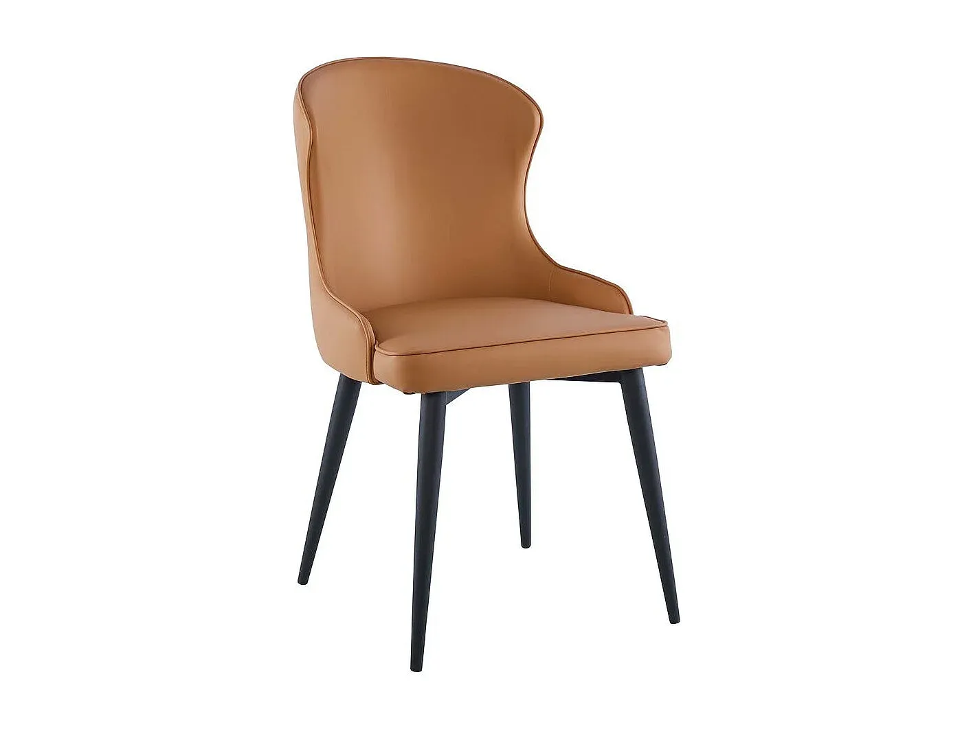 Modernes 2er-Set Esszimmerstühle Braun