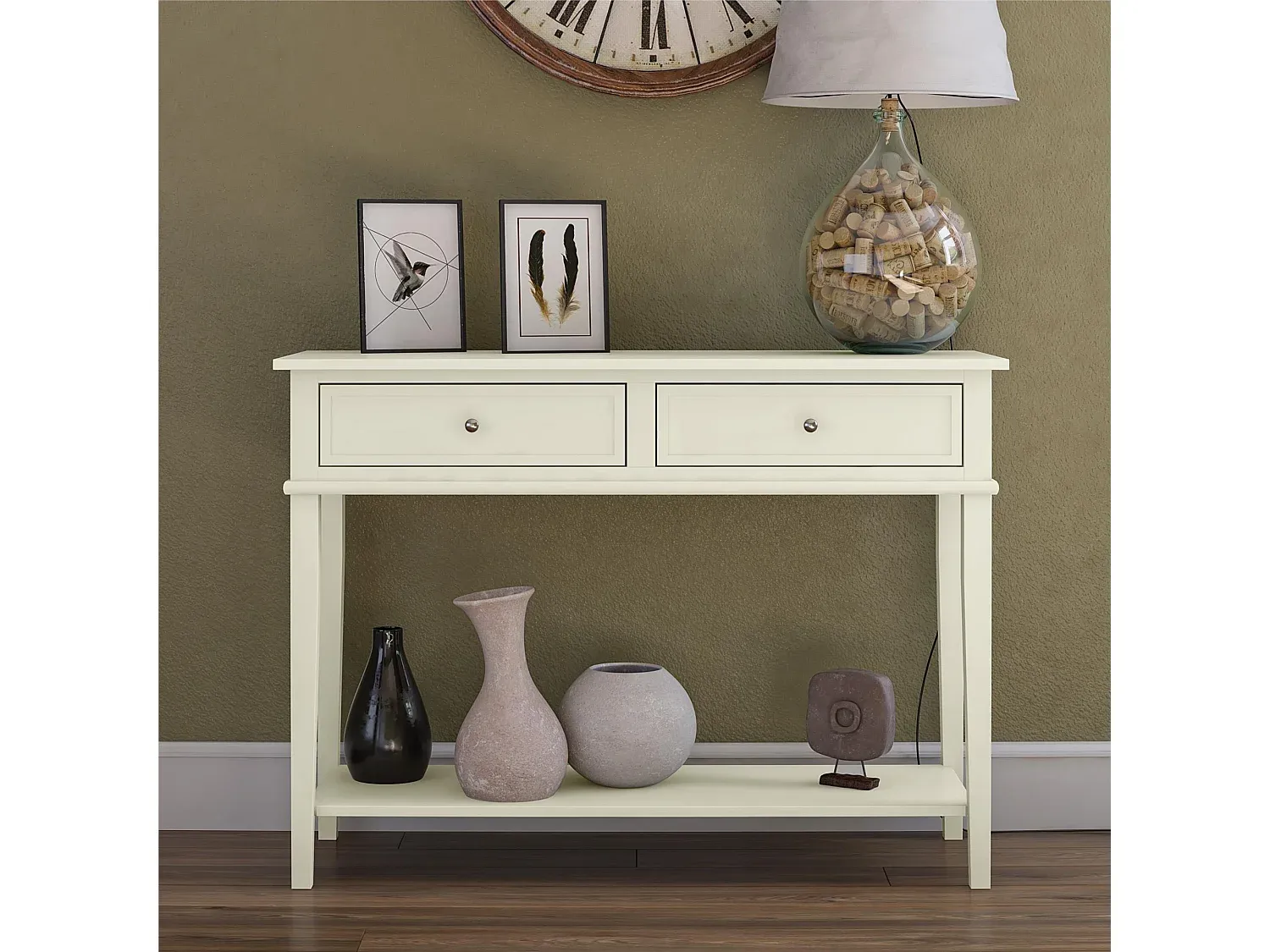 Moderner Konsolentisch mit Stauraum