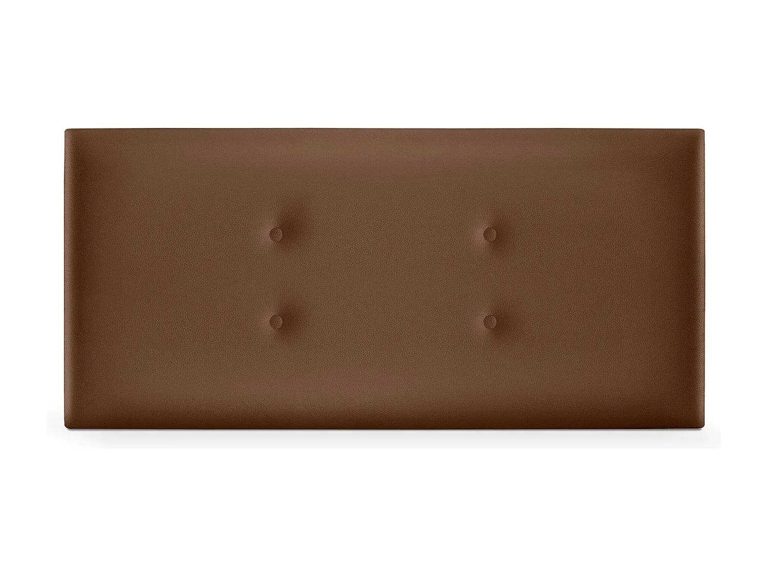 Kunstleder Kopfteil mit Knopfreihen 105x50cm