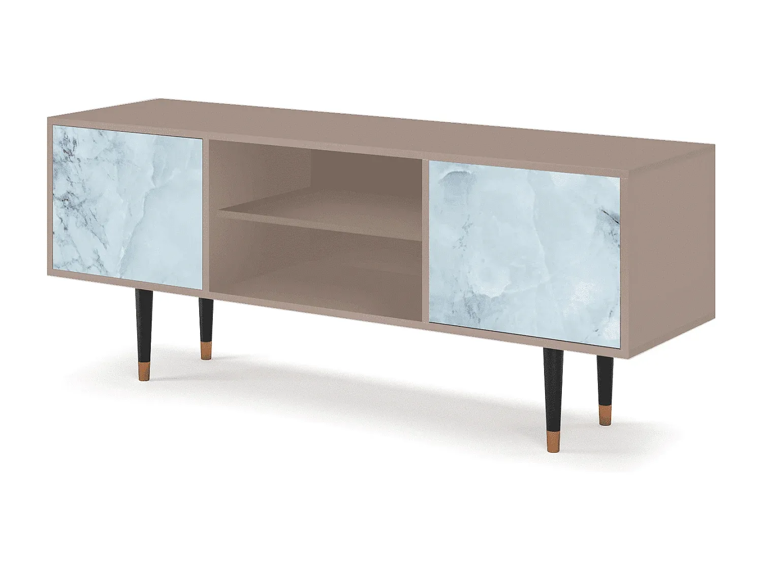 Großer TV-Schrank mit Stauraum und modernem Design