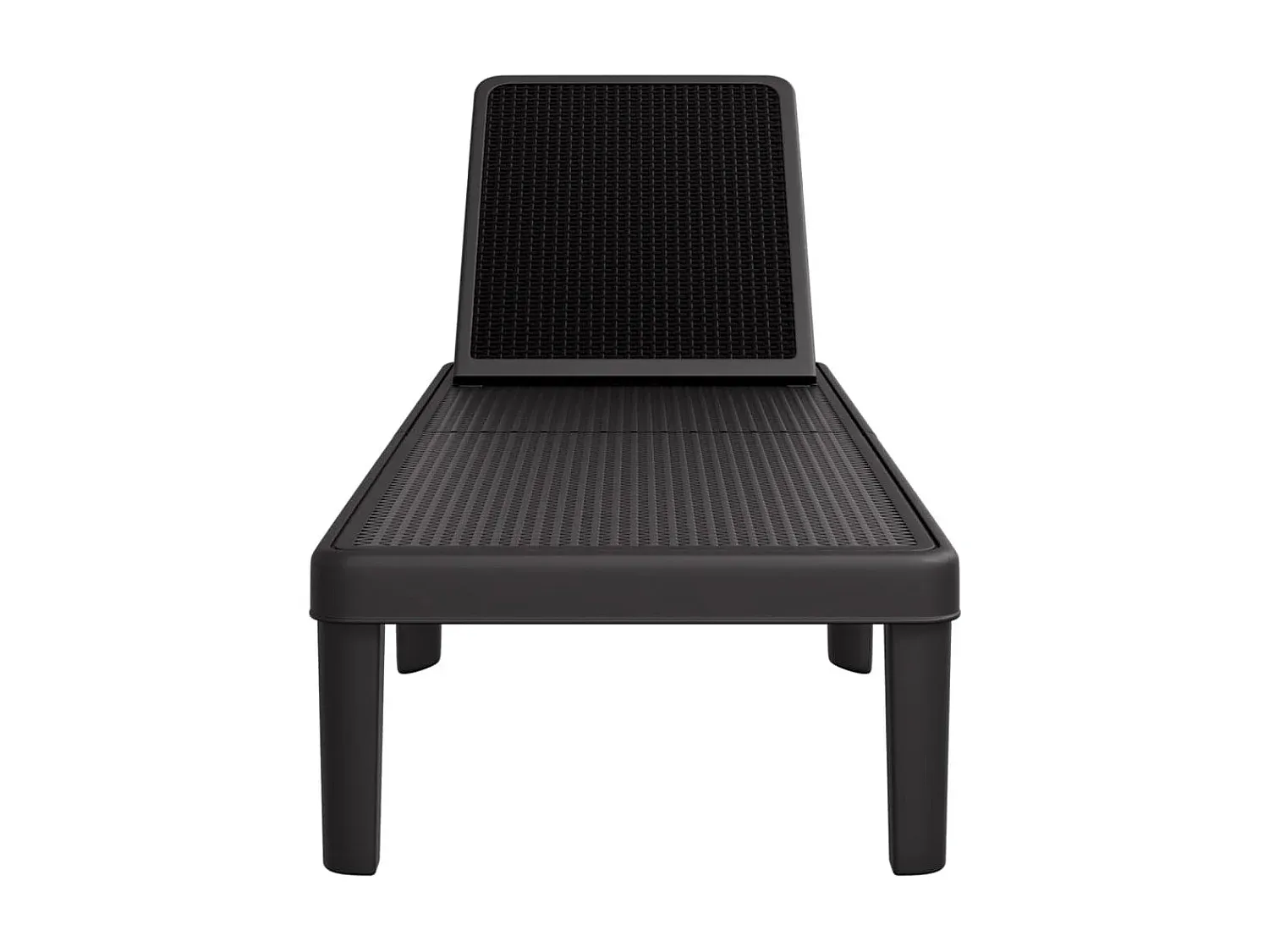 Verstellbare Sonnenliege aus Polypropylen, 4-fach