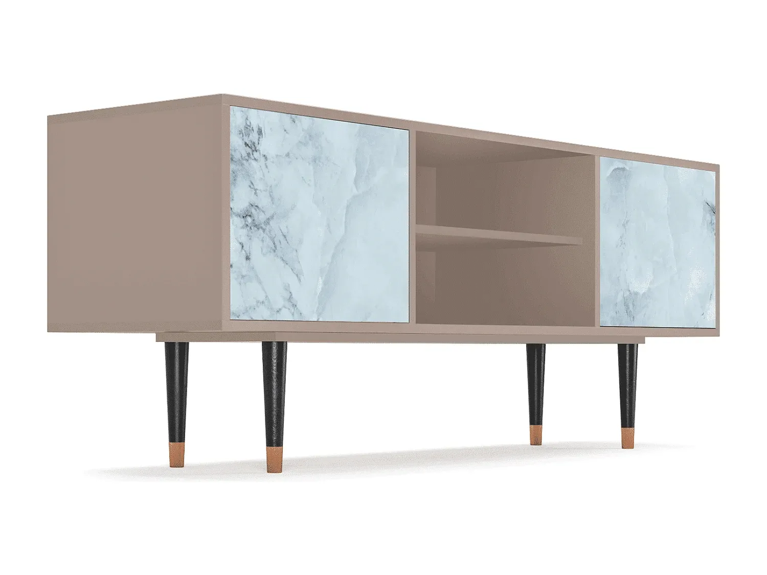 Großer TV-Schrank mit Stauraum und modernem Design